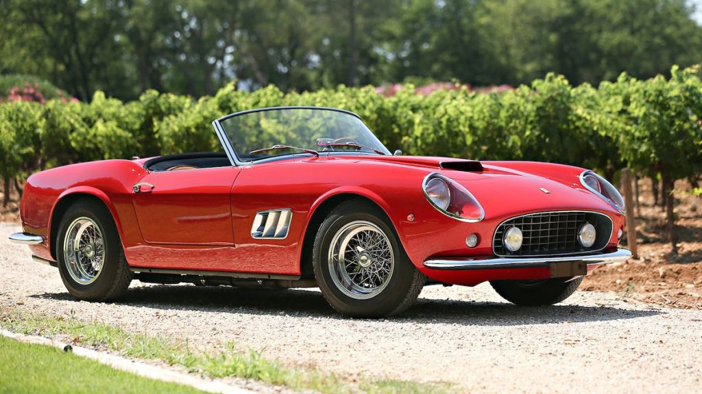 2 ferrari 250gt swb California Spider 61 15,27