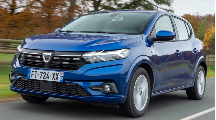 Sandero 2021 azul