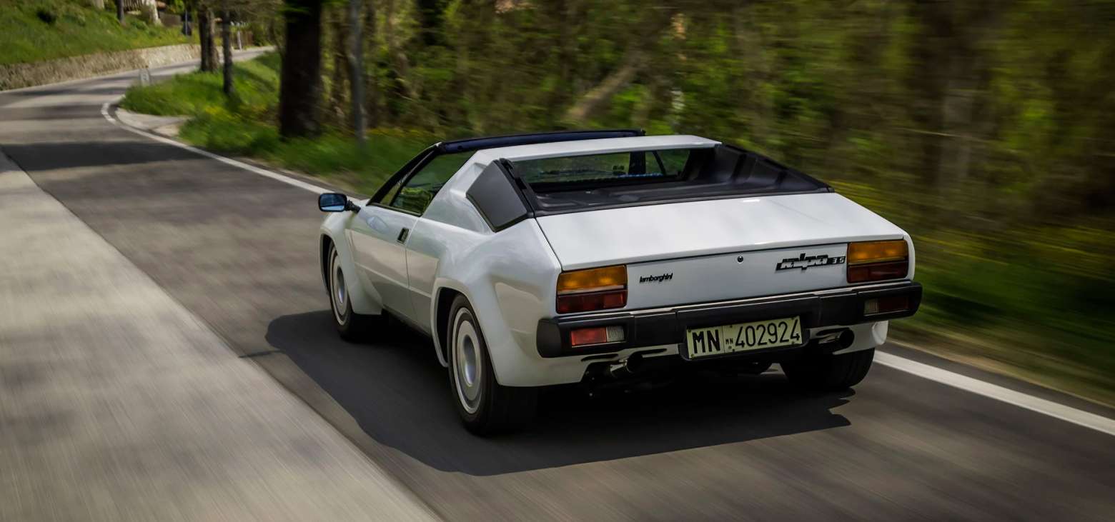 Lamborghini Jalpa, el último deportivo con motor V8 de la Sant’Agata Bolognese
