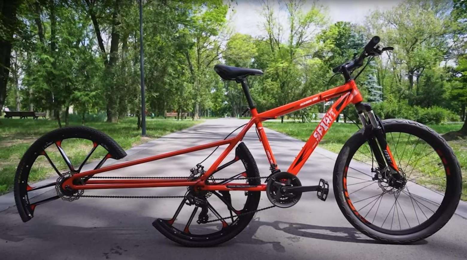 ¿Las bicicletas de dos ruedas completas te parecen aburridas?